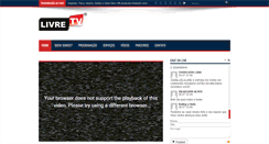 Desktop Screenshot of livretv.com