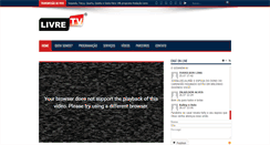 Desktop Screenshot of livretv.com.br